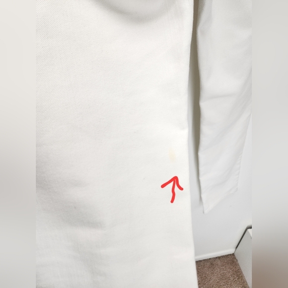 DL1961 Angel Mid Rise Skinny Ankle Jeans Womens 28 White Everyday Casual Denim - Picture 13 of 14